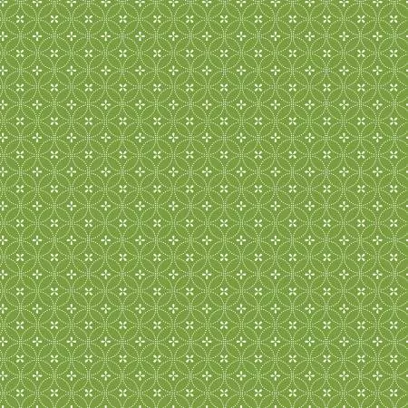 Circle Dots Green