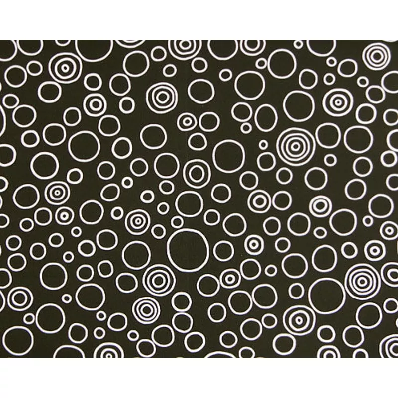 circles-black-white-fabric-by-premier-prints Circles Black White Fabric By Premier Prints