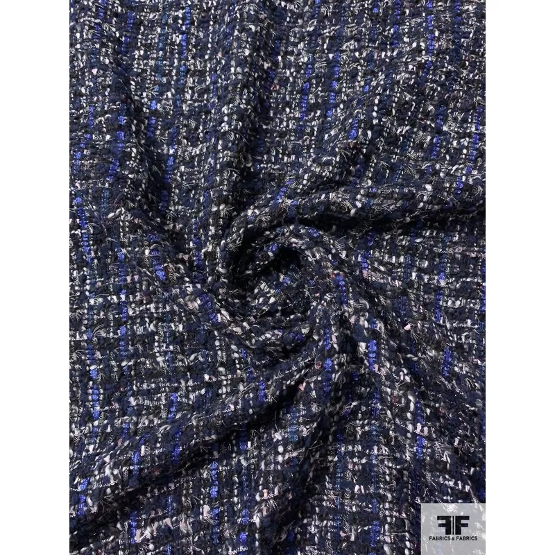 classic-tweed-suiting-navy-blue-black-white Classic Tweed Suiting – Navy / Blue / Black / White
