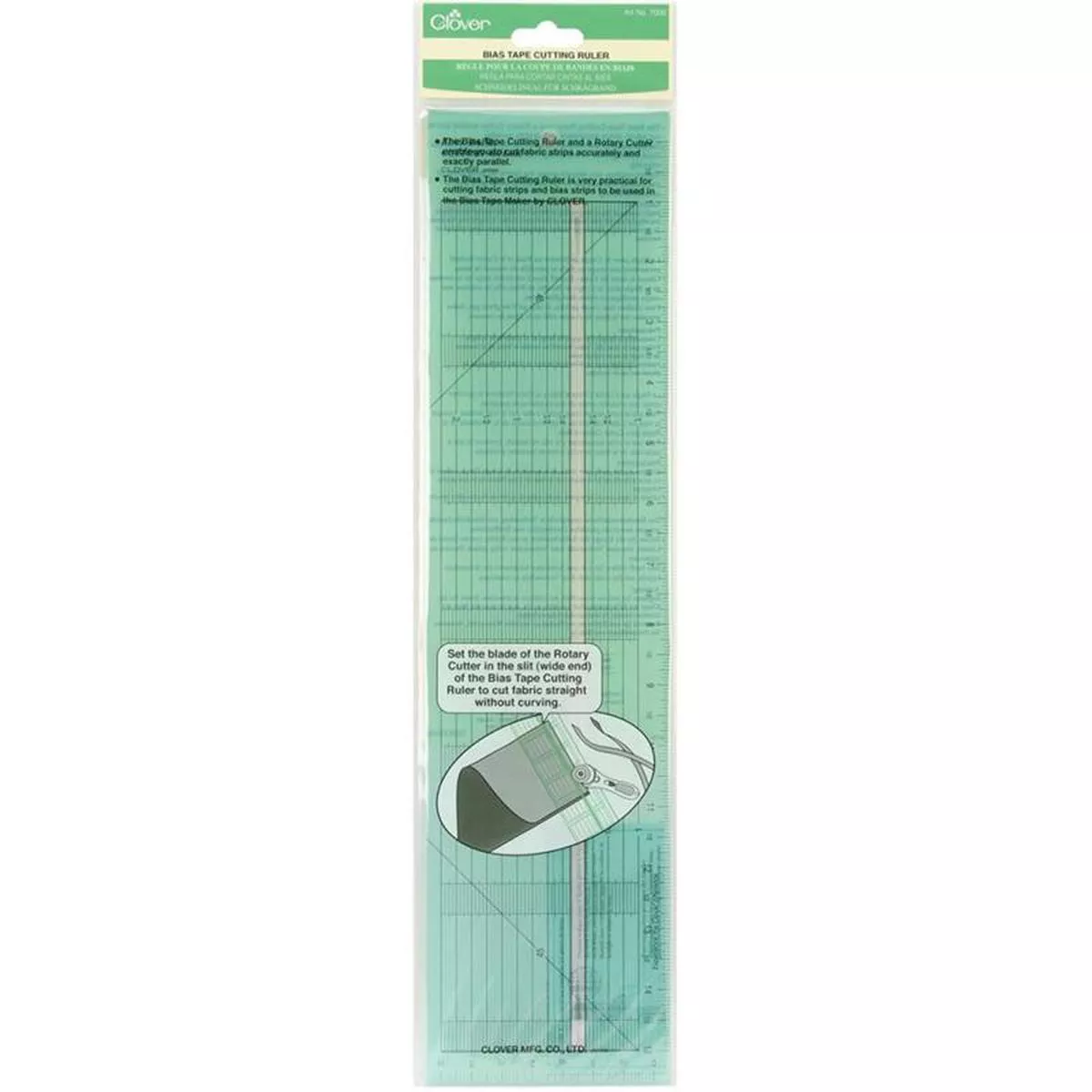 clover-bias-tape-cutting-ruler-cl7000 Clover Bias Tape Cutting Ruler CL7000