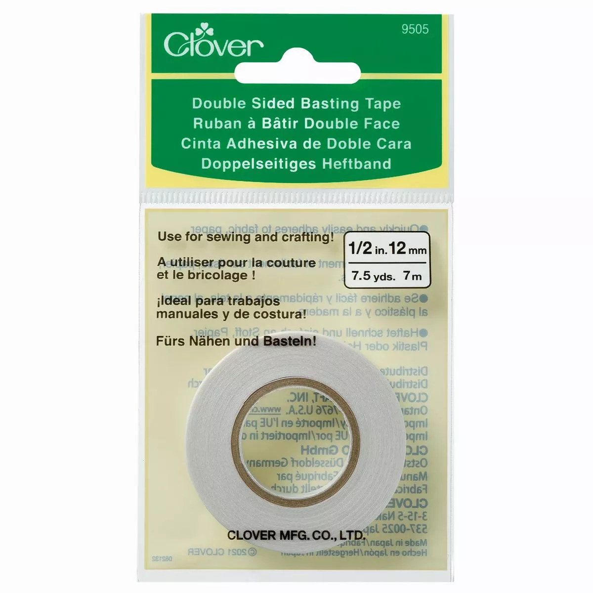 clover-double-sided-basting-tape-cl9505 Clover Double Sided Basting Tape CL9505