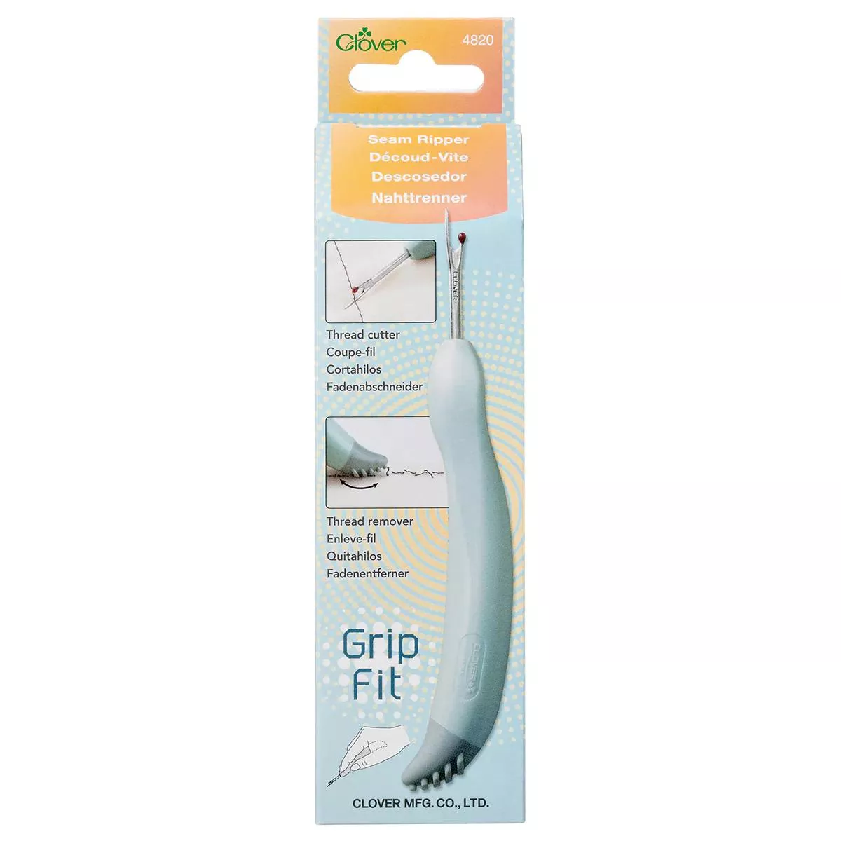 Clover Grip Fit Seam Ripper CL4820