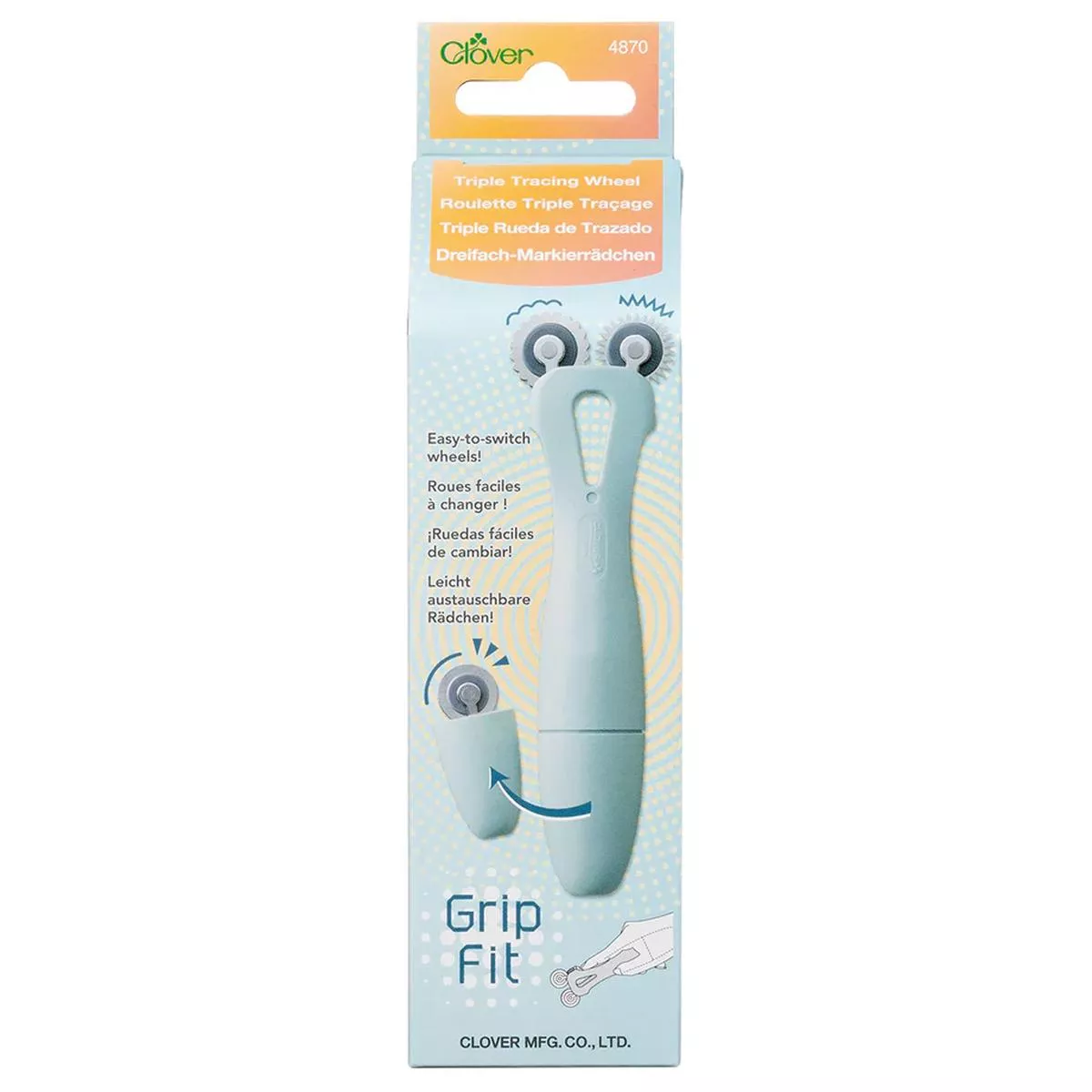clover-grip-fit-triple-tracing-wheel-cl4870 Clover Grip Fit Triple Tracing Wheel CL4870