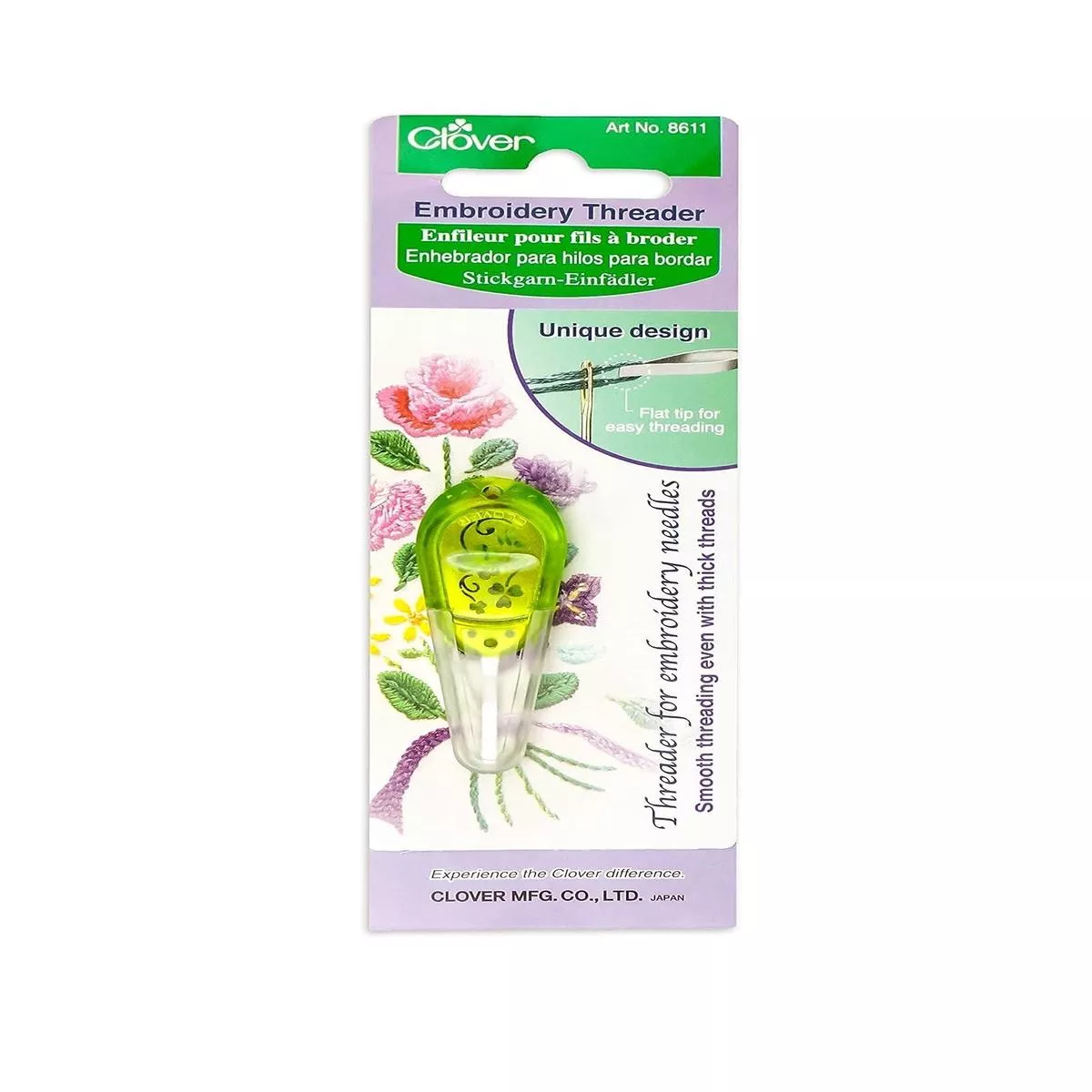 clover-needle-threader-embroidery-needles-cl8611 Clover Needle Threader for Embroidery Needles CL8611