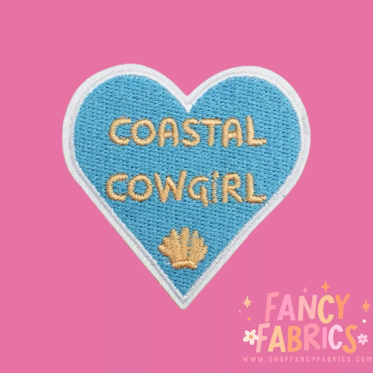 Coastal Cowgirl | Iron On Patch