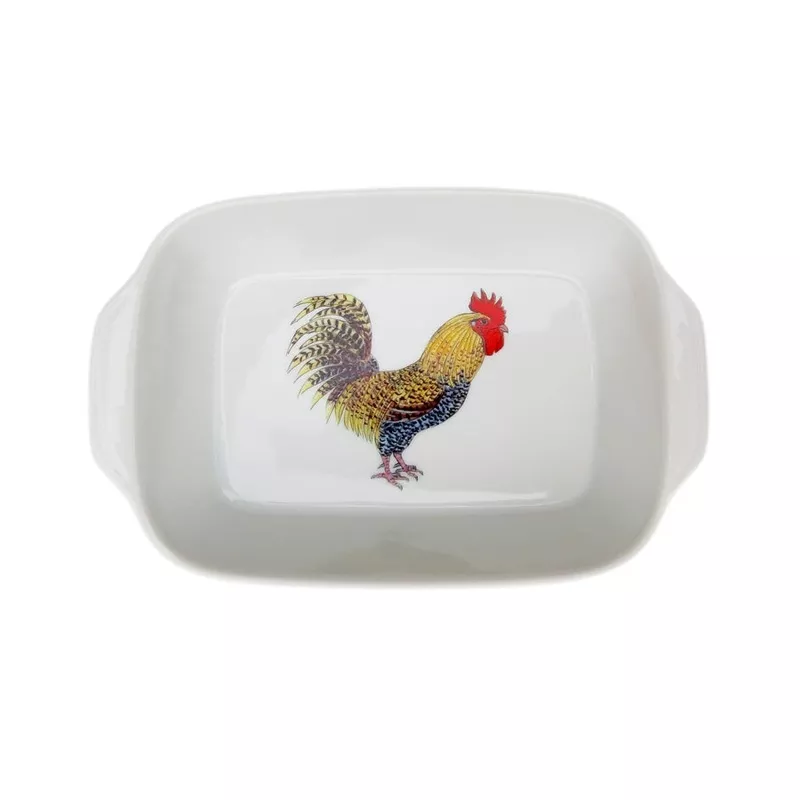 cockerel-rooster-small-roaster-baking-dish Cockerel & Rooster Small Roaster & Baking Dish