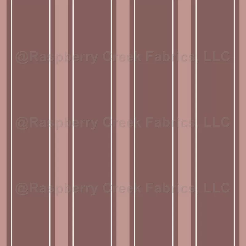 Coffee Brown & Light Brown Stripes