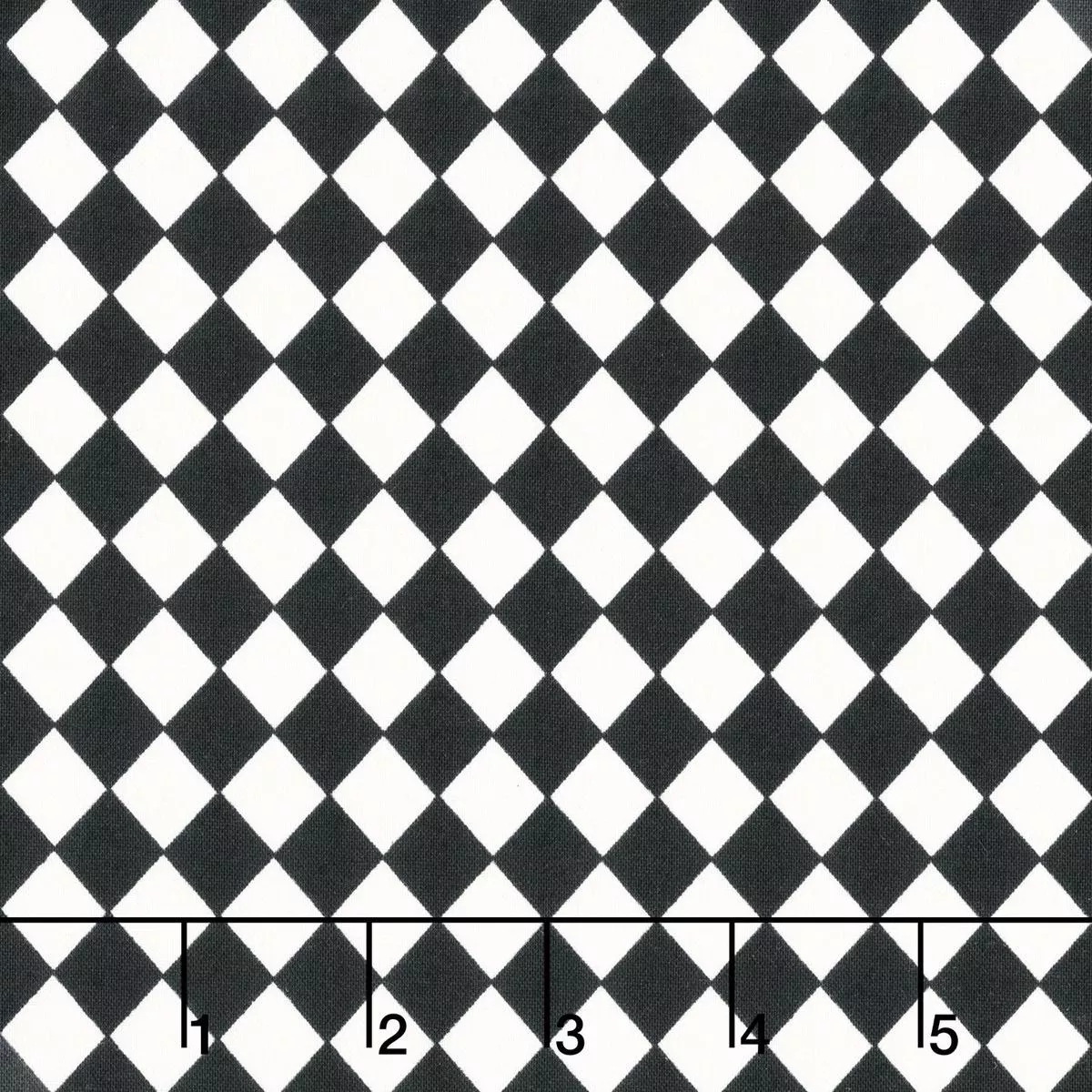 coffee-life-diamond-check-white-black-yardage Coffee Life – Diamond Check White Black Yardage