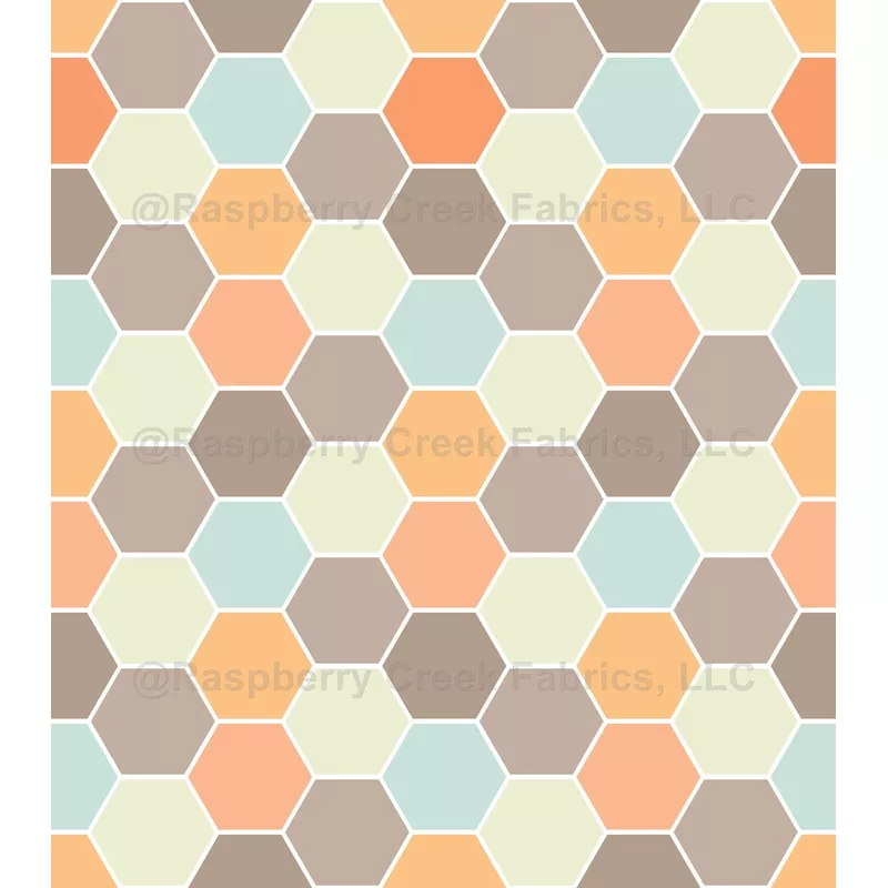 colorful-honeycomb-pattern-bee-comb-hexagon-orange-blue Colorful Honeycomb Pattern, Bee Comb, Hexagon, Orange, Blue