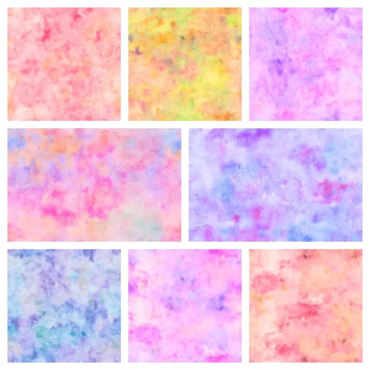 colorful-watercolor-fabric-collection-1-2-yard-bundle Colorful Watercolor Fabric Collection – 1/2 Yard Bundle
