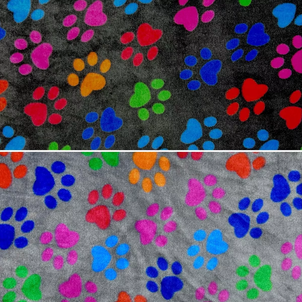 colourful-paws-cuddle-fleece-fabric Colourful Paws Cuddle Fleece Fabric