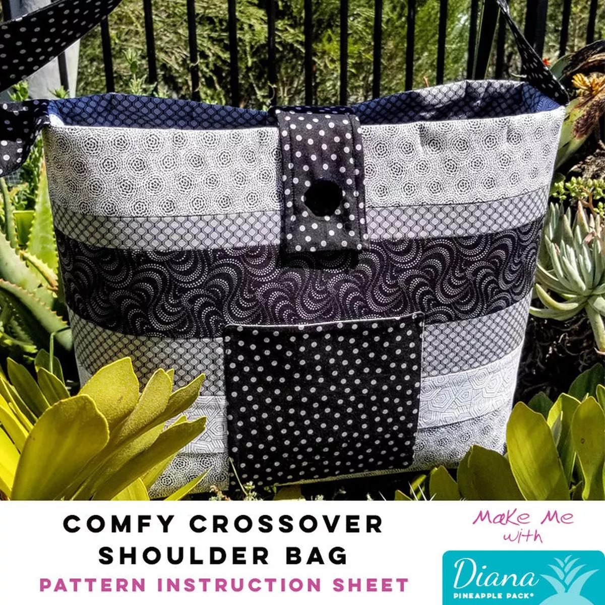 comfy-crossover-shoulder-bag-diana-pineapple-pack-pattern Comfy Crossover Shoulder Bag – Diana Pineapple Pack Pattern