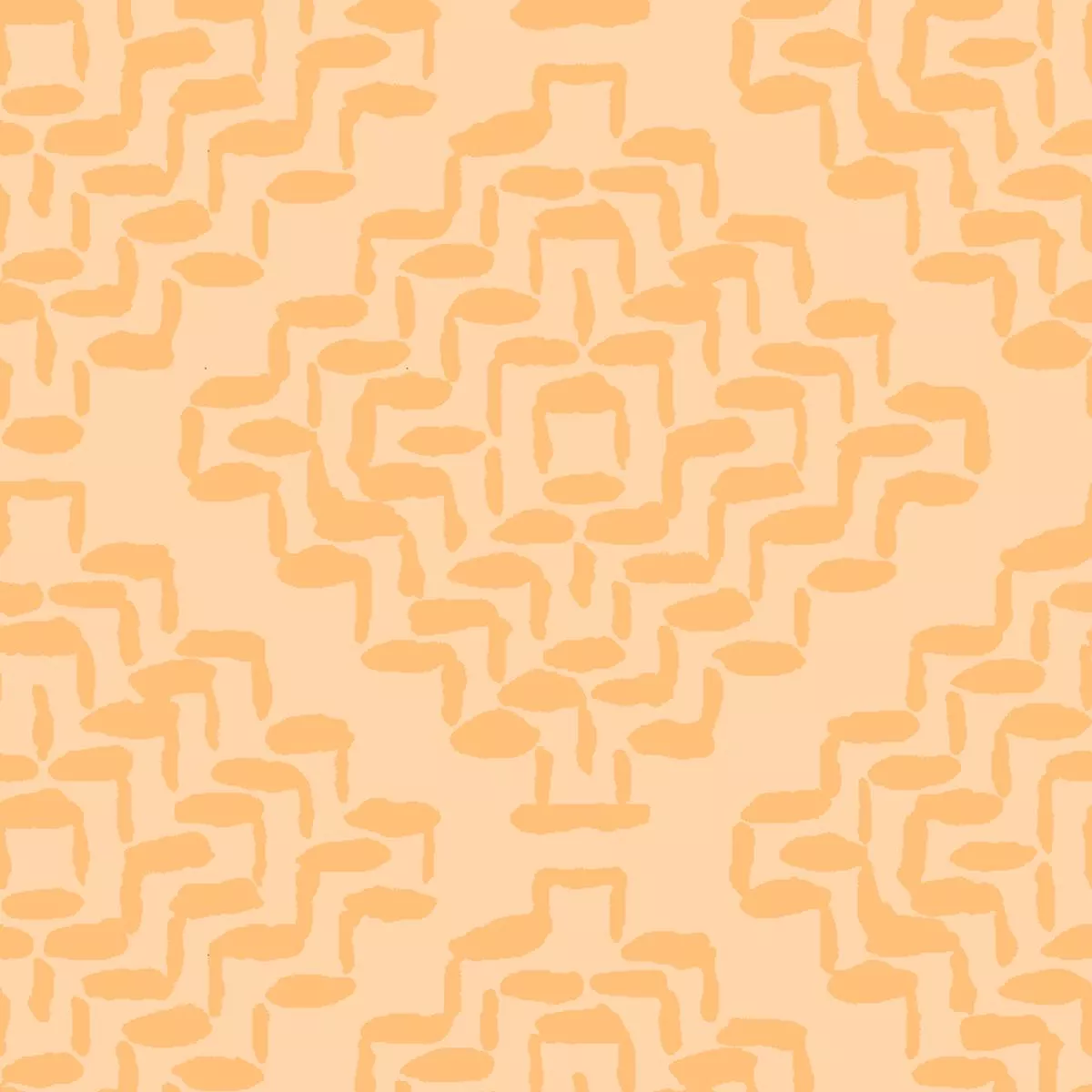 cordoba-on-orange-fabric Cordoba on Orange Fabric