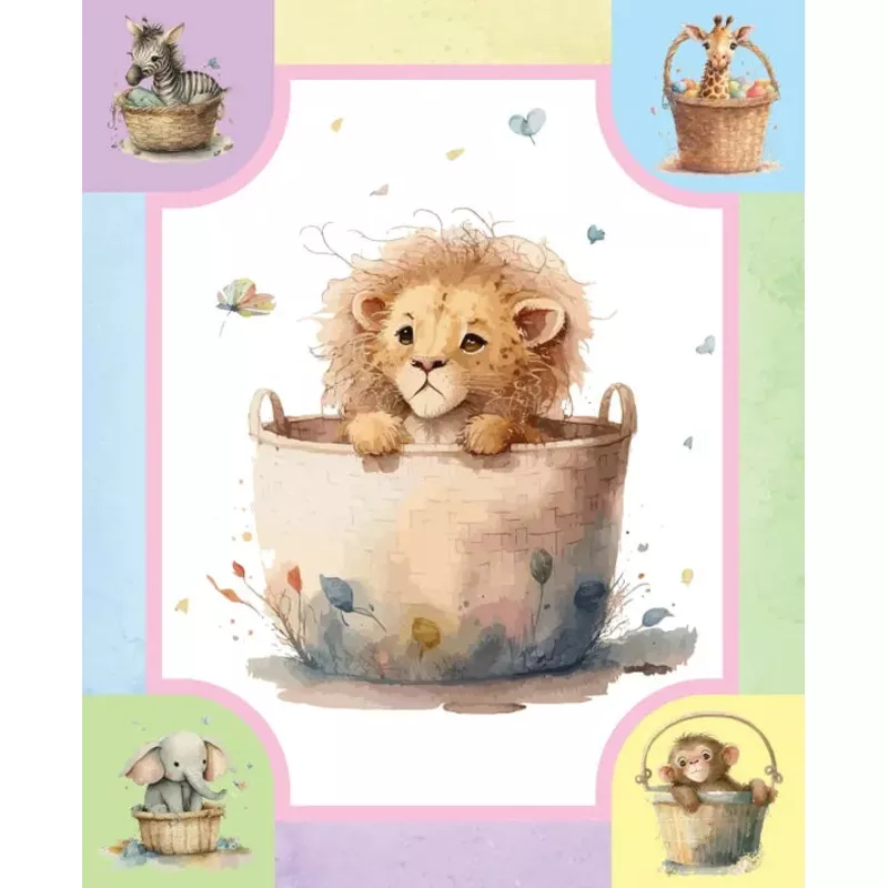 cot-panels-basket-lion-new-arrival COT PANELS Basket Lion – NEW ARRIVAL