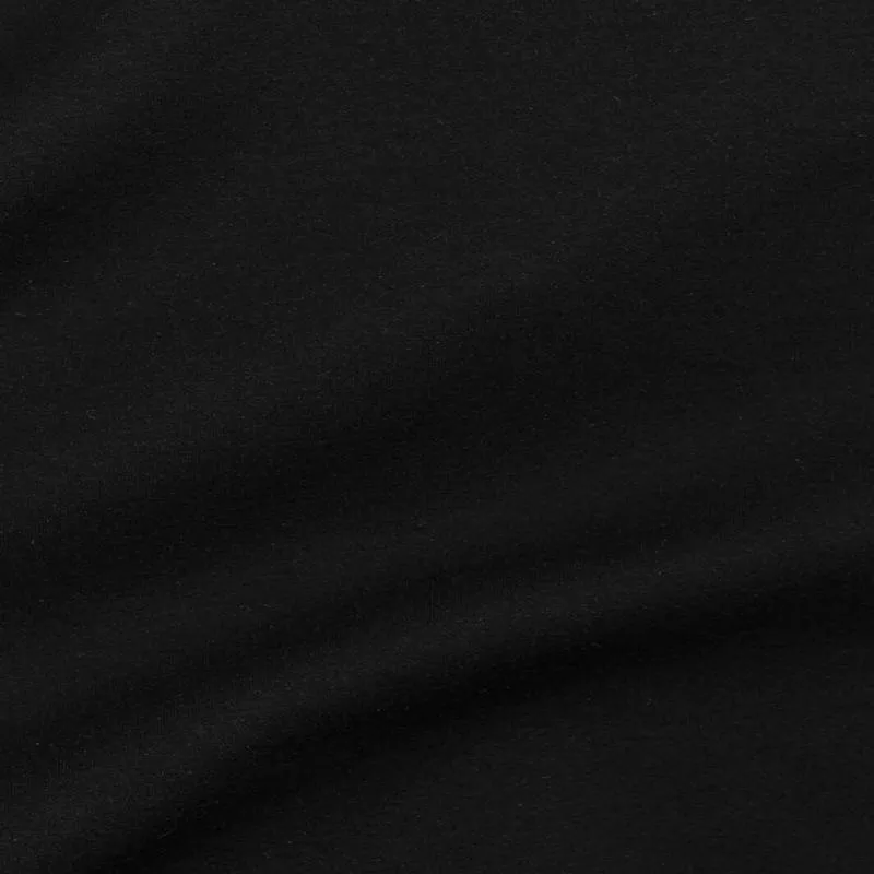 Cotton Blend Scuba Black