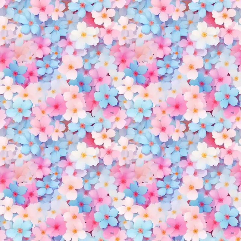cotton-candy-flower-fabric Cotton Candy Flower Fabric