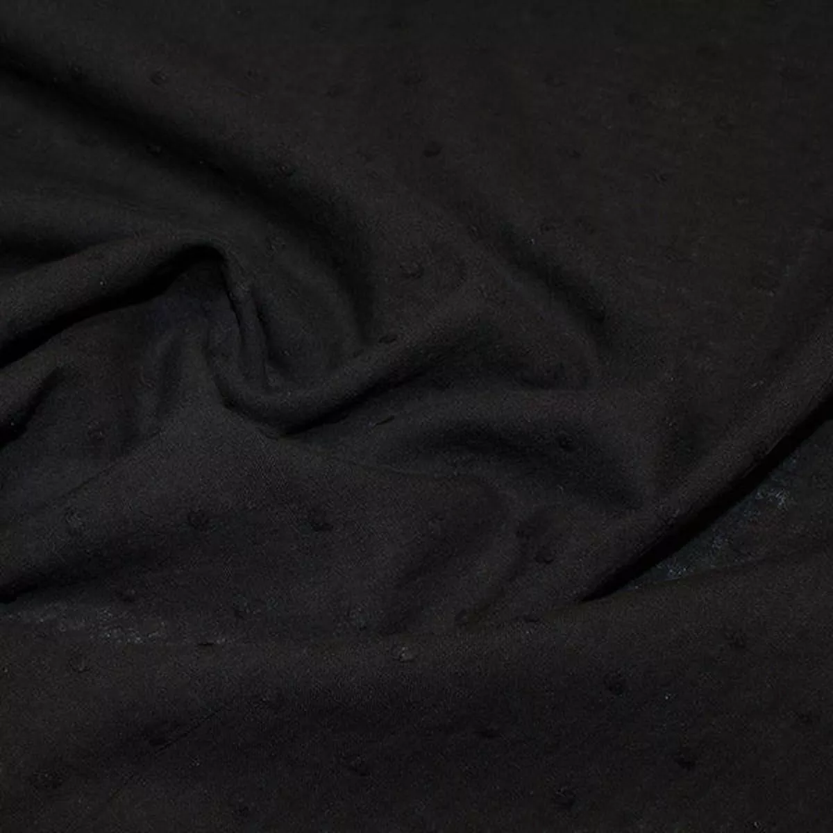 cotton-dobby-black Cotton Dobby – Black