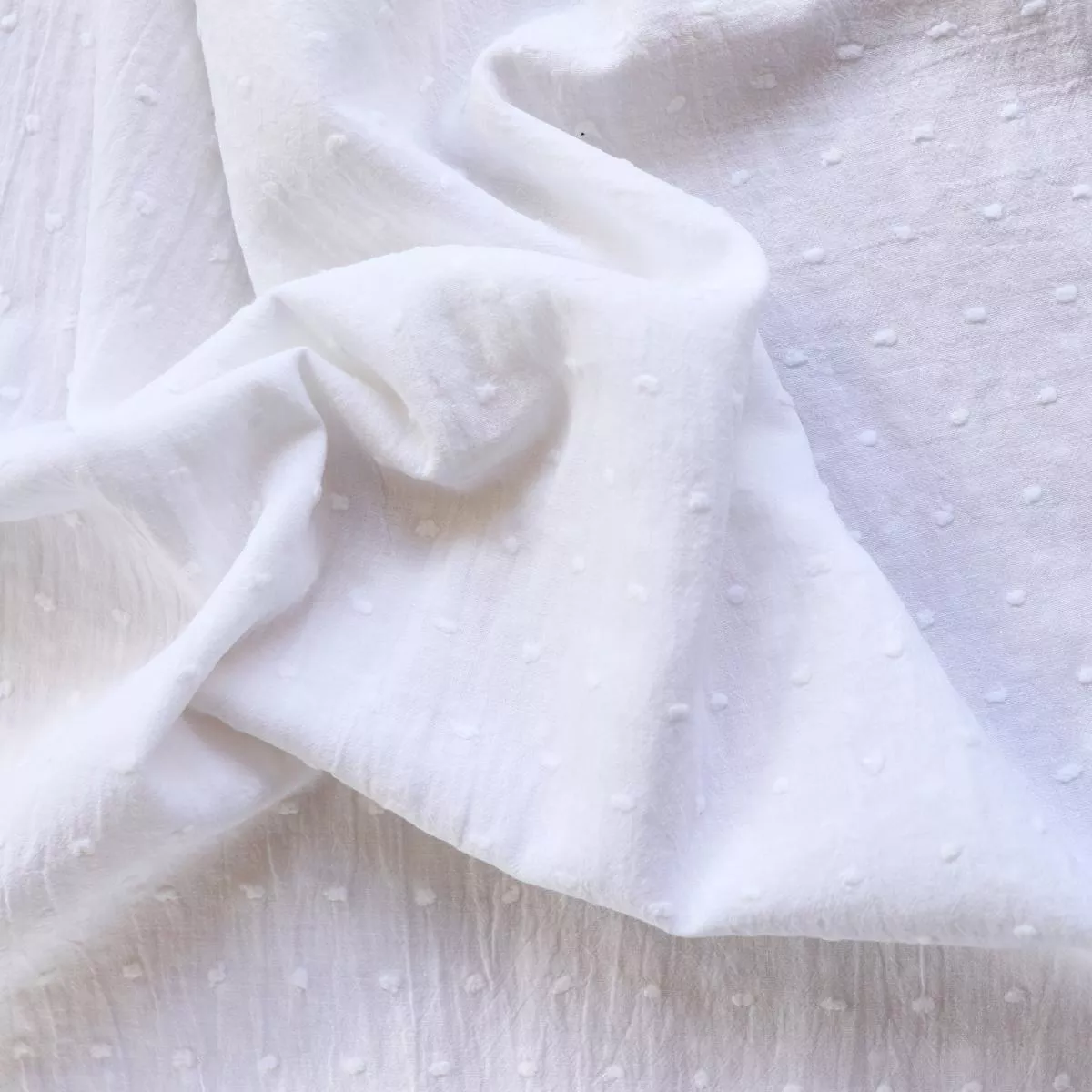 cotton-dobby-white Cotton Dobby – White