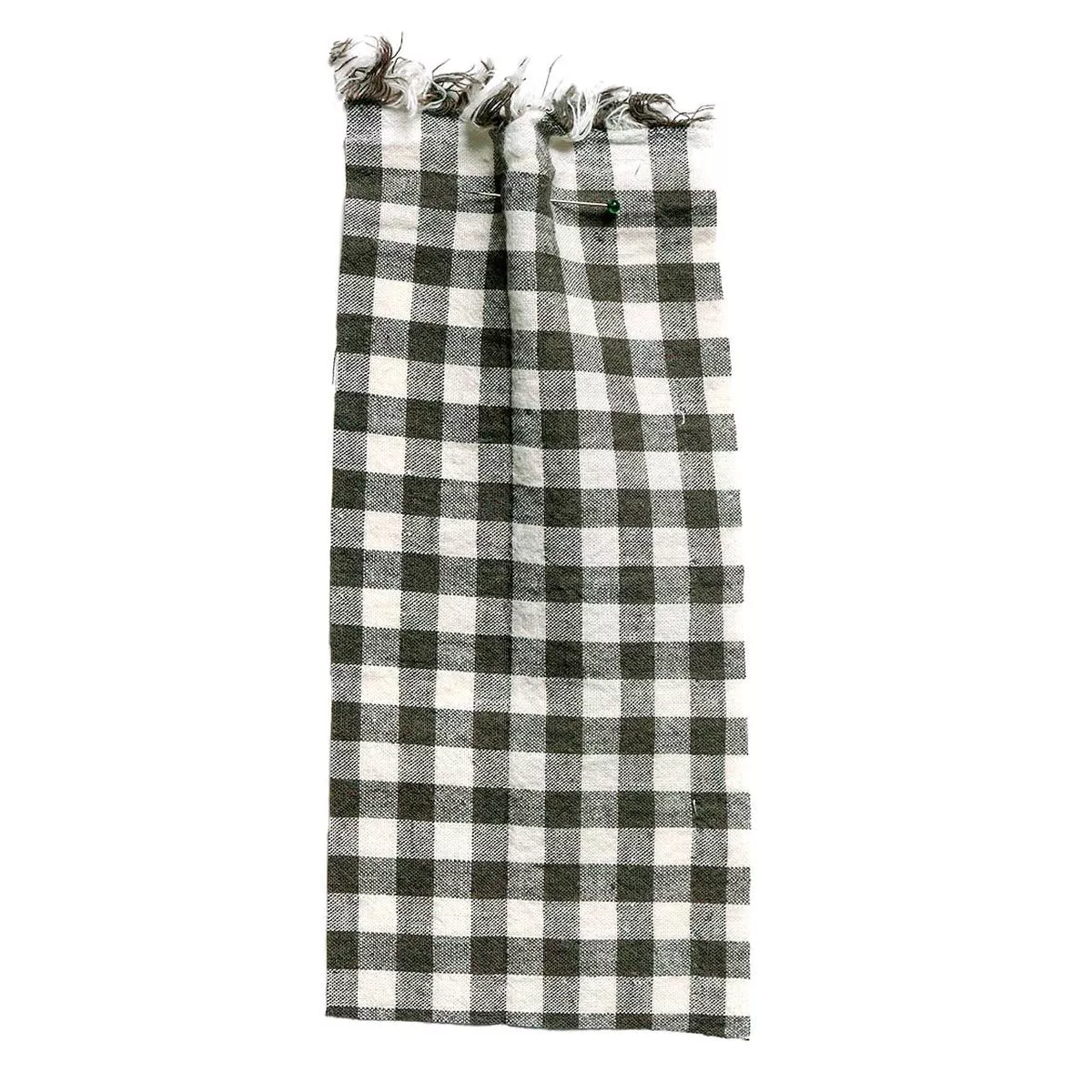 cotton-linen-gingham-khaki Cotton & Linen Gingham Khaki