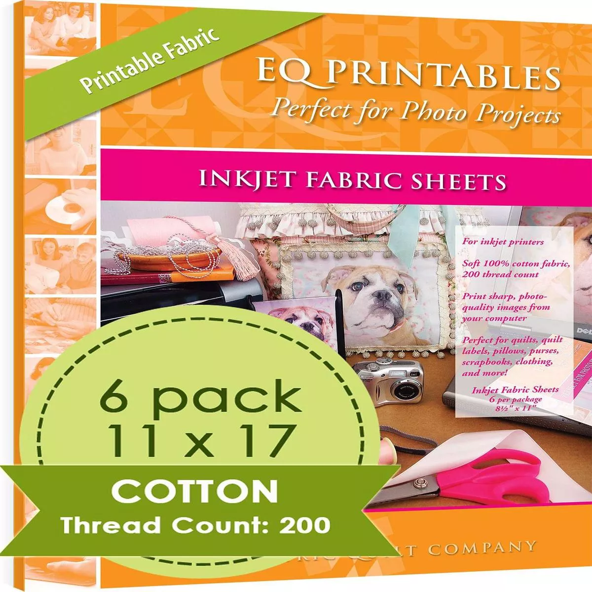 cotton-printable-fabric-sheets-6-sheets-per-pack Cotton Printable Fabric Sheets 6 Sheets per pack