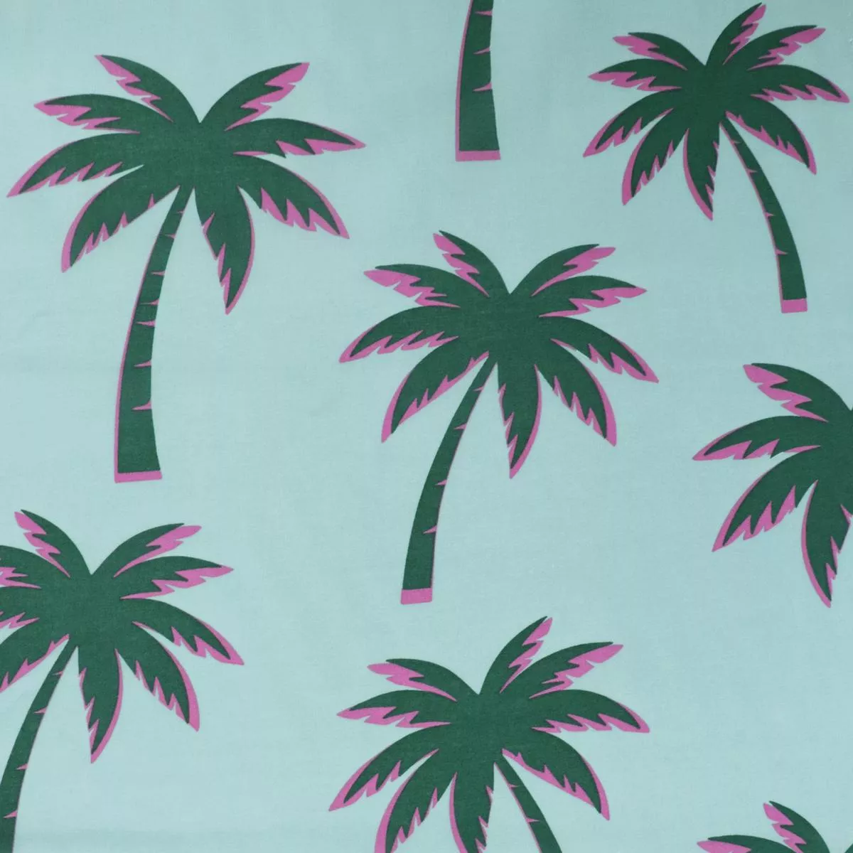 cotton-voile-palm-trees-mint Cotton Voile – Palm Trees – Mint