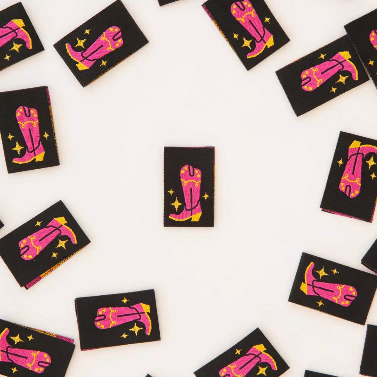 cowboy-boot-labels-by-sarah-hearts COWBOY BOOT Labels by Sarah Hearts