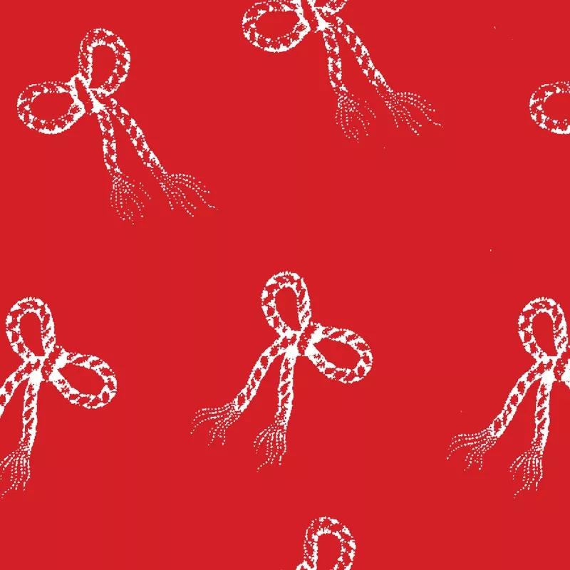 cowgirl-bow-in-red-rose-fabric Cowgirl Bow in Red Rose Fabric
