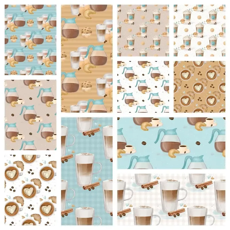 cozy-coffee-fabric-collection-1-yard-bundle Cozy Coffee Fabric Collection – 1 Yard Bundle