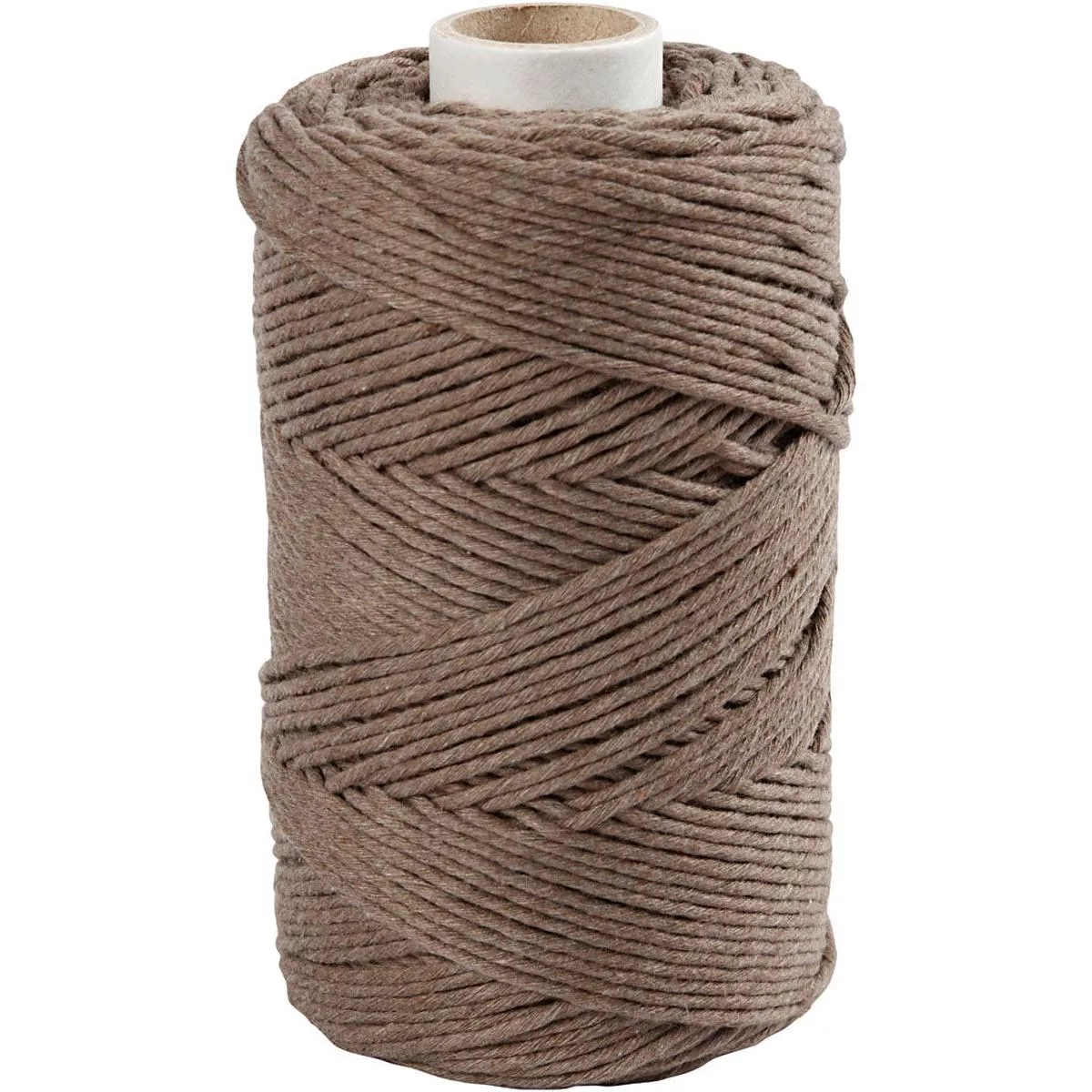 creativ-macrame-cord-l-198-m-dia-2-mm-light-brown Creativ Macrame Cord, L: 198 M, dia. 2 mm – light brown