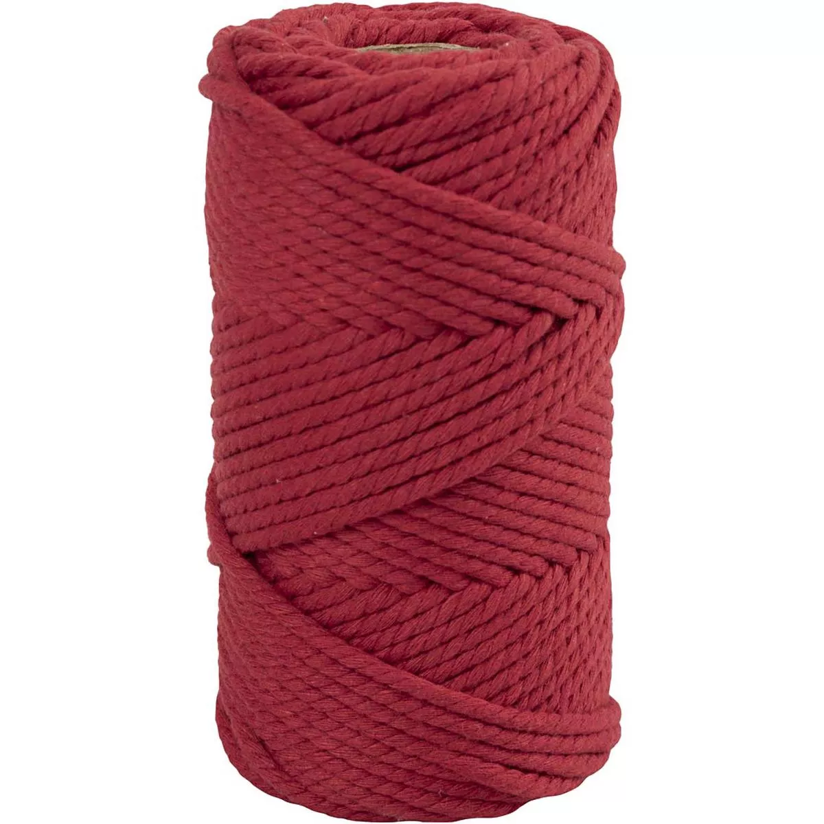 creativ-macrame-cord-l-55-m-dia-4-mm-red Creativ Macrame Cord, L: 55 M, dia. 4 mm – red