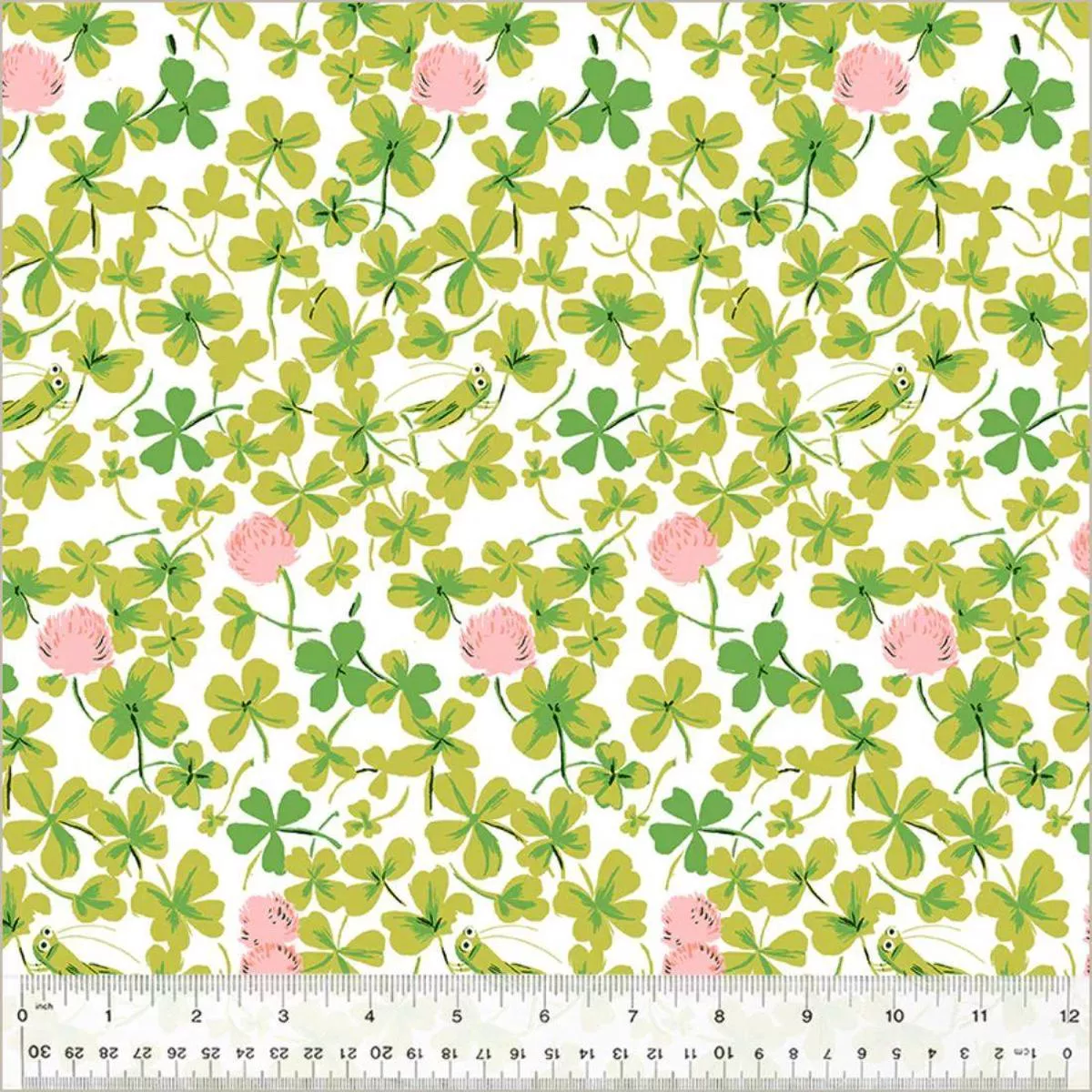 cricket-clover-pink-by-heather-ross Cricket Clover Pink by Heather Ross