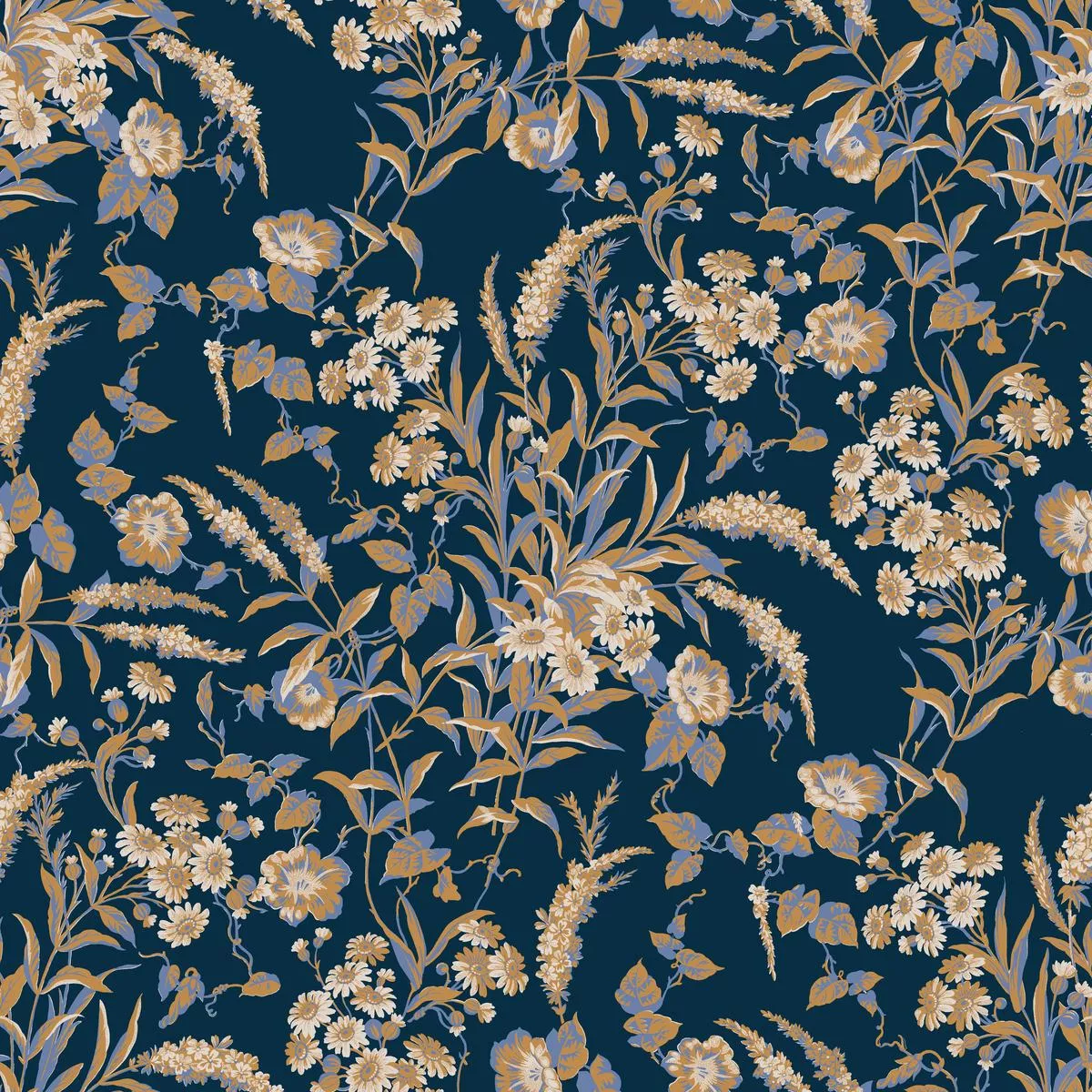 daisy-on-prairie-sky-fabric Daisy on Prairie Sky Fabric
