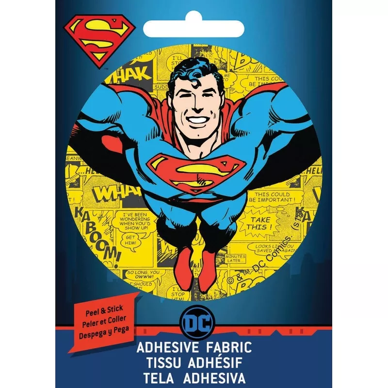 dc-comics-superman-flight-adhesive-fabric-badge-01-multi DC Comics Superman Flight Adhesive Fabric Badge 01 Multi