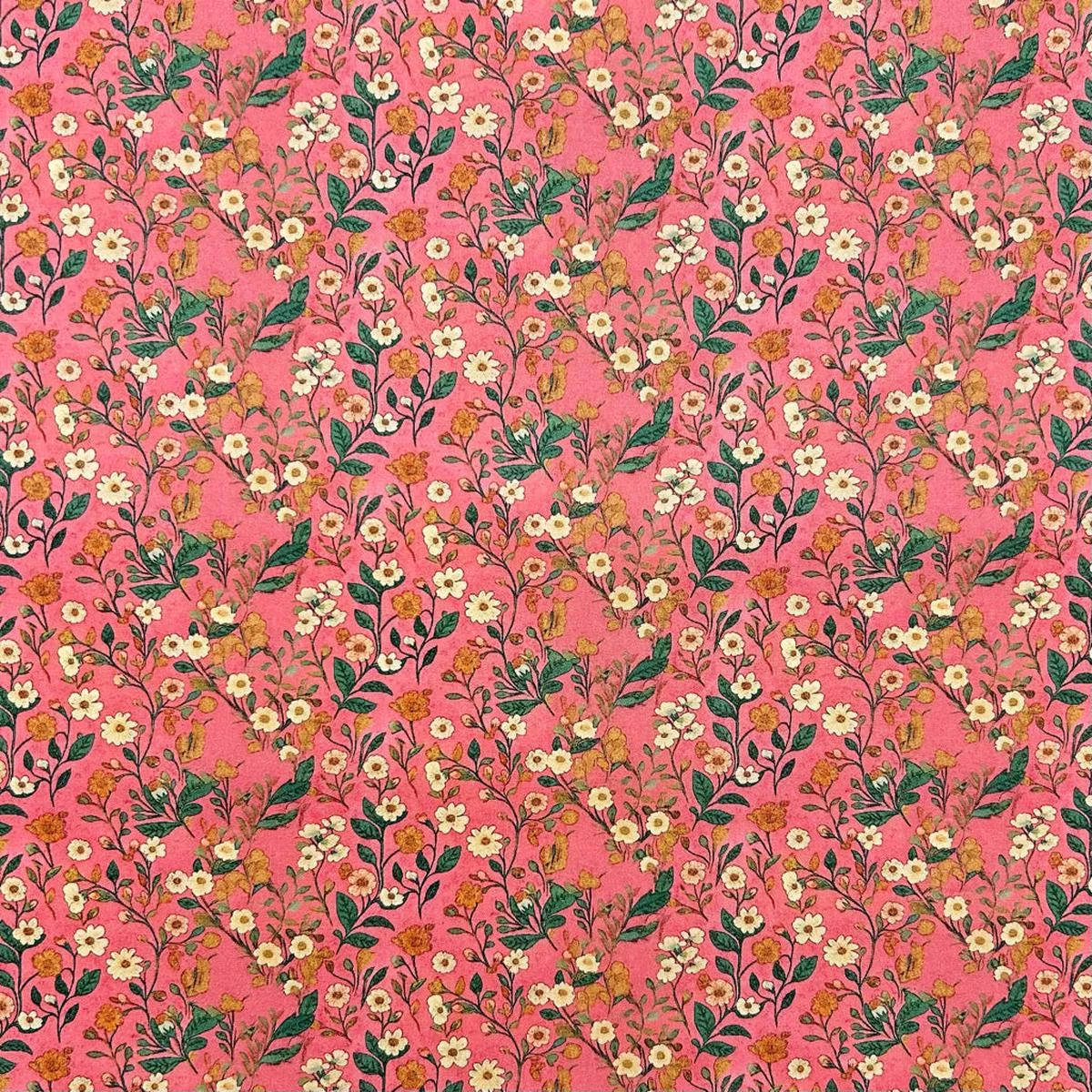 delicate-meadow-rose-hubble-cotton-poplin-fabric Delicate Meadow Rose & Hubble Cotton Poplin Fabric