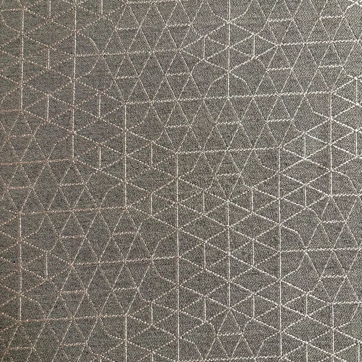 Designtex Net Solstice Geometric Gray Upholstery Fabric
