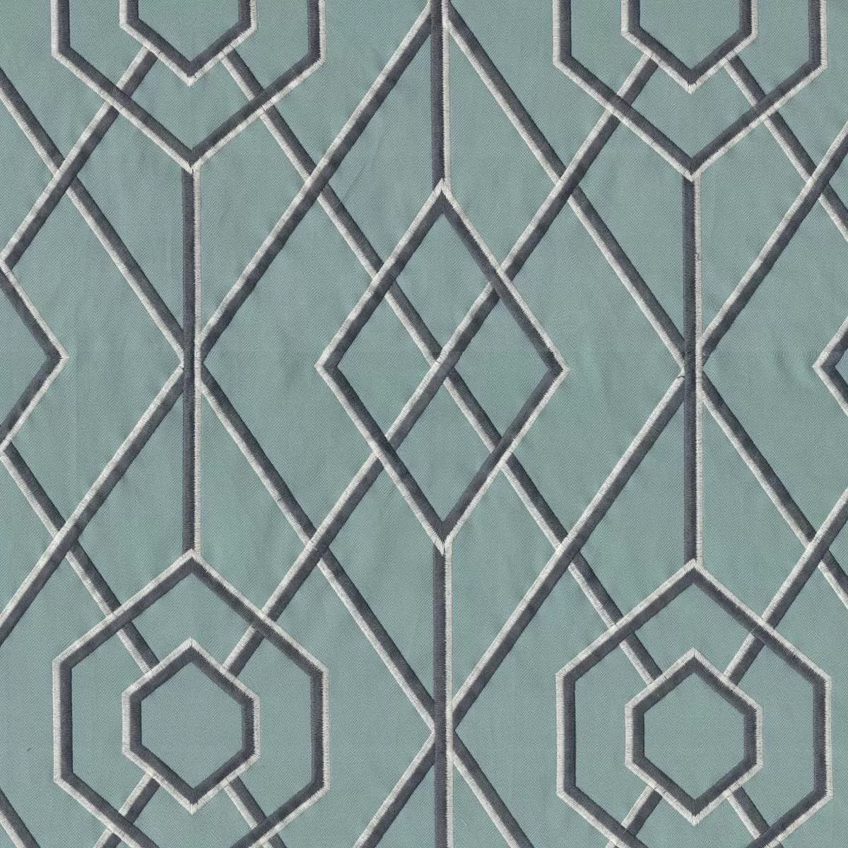 Diamond Fret -Jade RM Coco Fabric