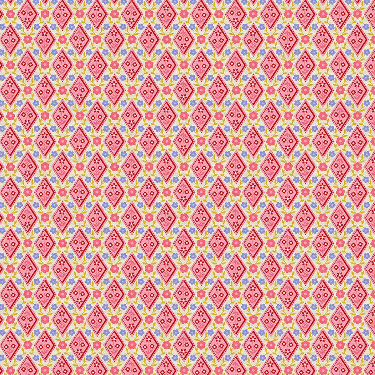 diamonds-red-cotton-wide Diamonds – Red – Cotton Wide