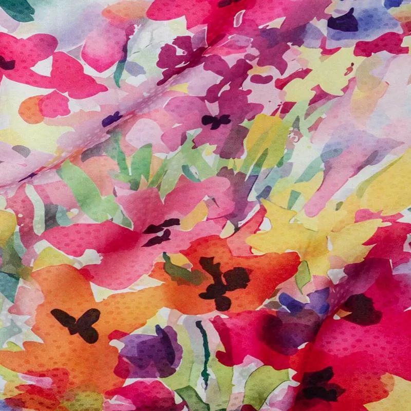 digital-watercolour-jacquard-dark-pink-multi Digital Watercolour Jacquard Dark Pink / Multi
