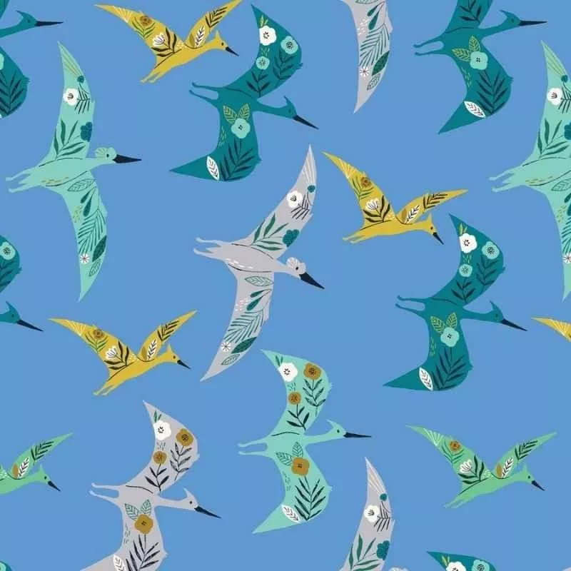dinosaur-fabric-dashwood-studio-roar-collection-2010 Dinosaur Fabric Dashwood Studio Roar Collection 2010