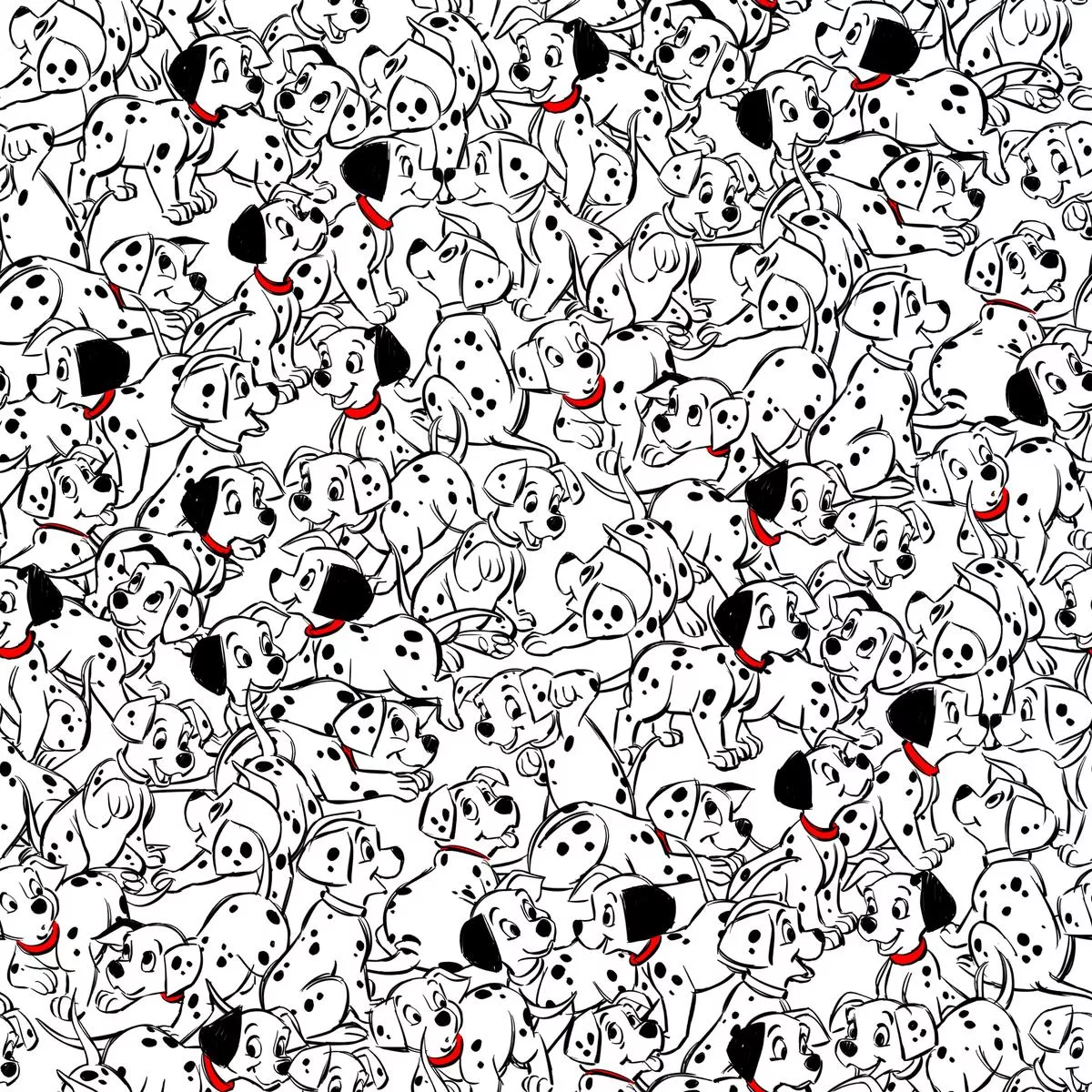 disney-101-dalmatians-spotted-toss-fabric Disney 101 Dalmatians Spotted Toss Fabric