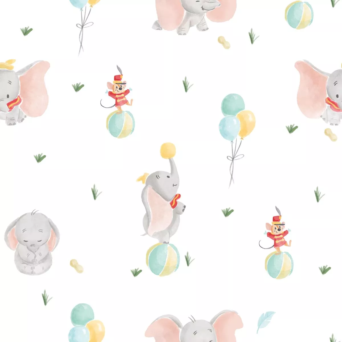 disney-dumbo-sweet-circus-fabric Disney Dumbo Sweet Circus Fabric