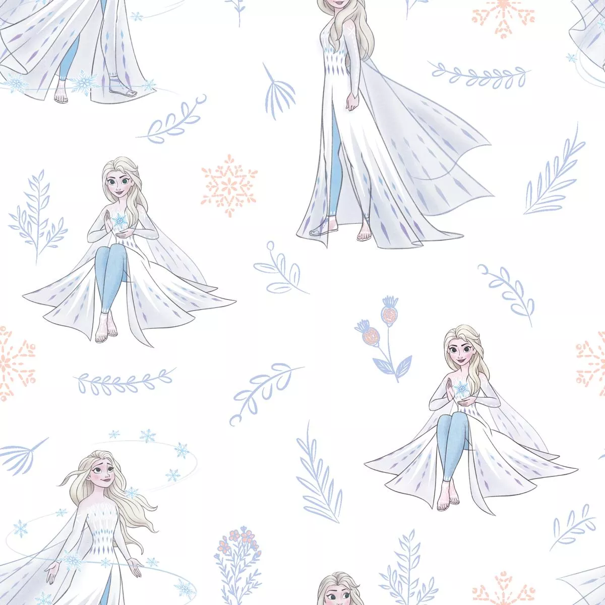 Disney Frozen Elsa Ice Queen Fabric