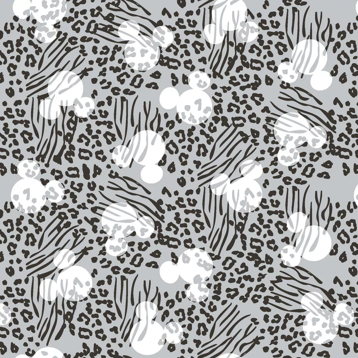 disney-mickey-mouse-animal-prints-fabric Disney Mickey Mouse Animal Prints Fabric
