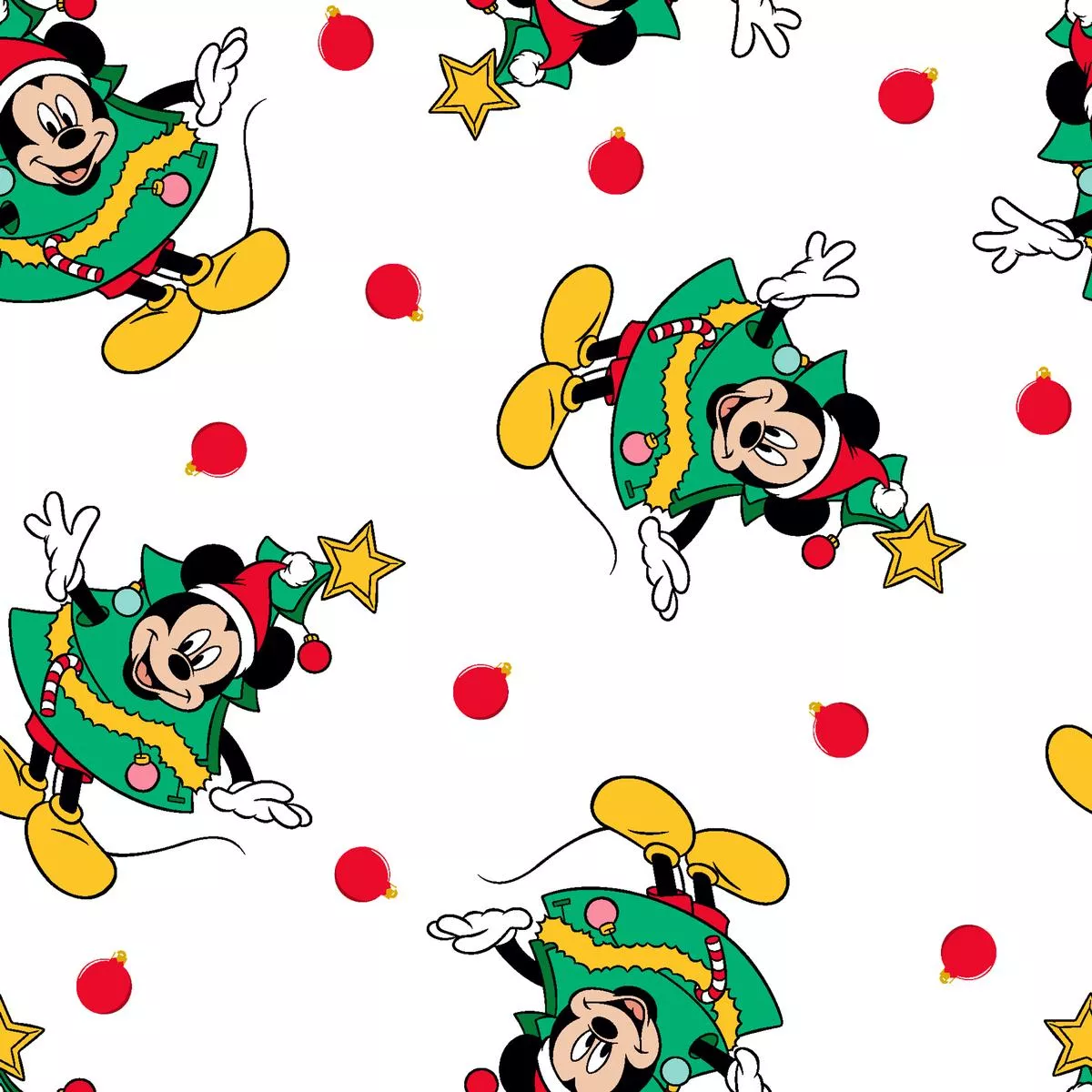 Disney Mickey Mouse Merry & Bright Fabric