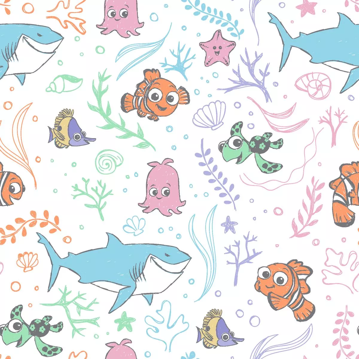 disney-pixar-s-finding-nemo-ocean-toss-fabric Disney and Pixar’s Finding Nemo Ocean Toss Fabric