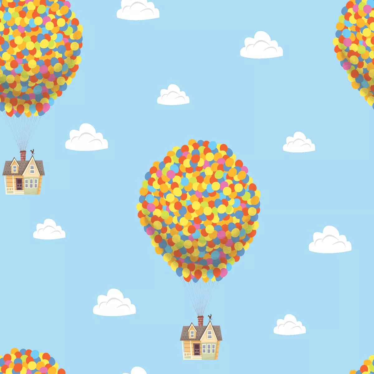 disney-pixar-up-floating-home-fabric Disney Pixar Up Floating Home Fabric