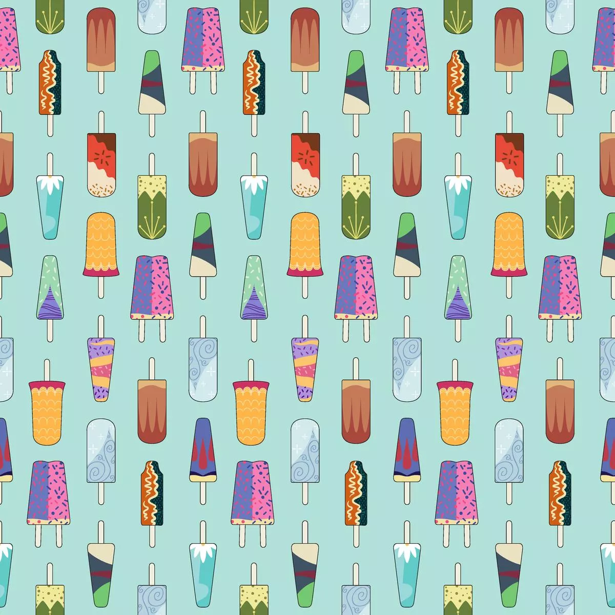 disney-princess-ice-pops-fabric Disney Princess Ice Pops Fabric