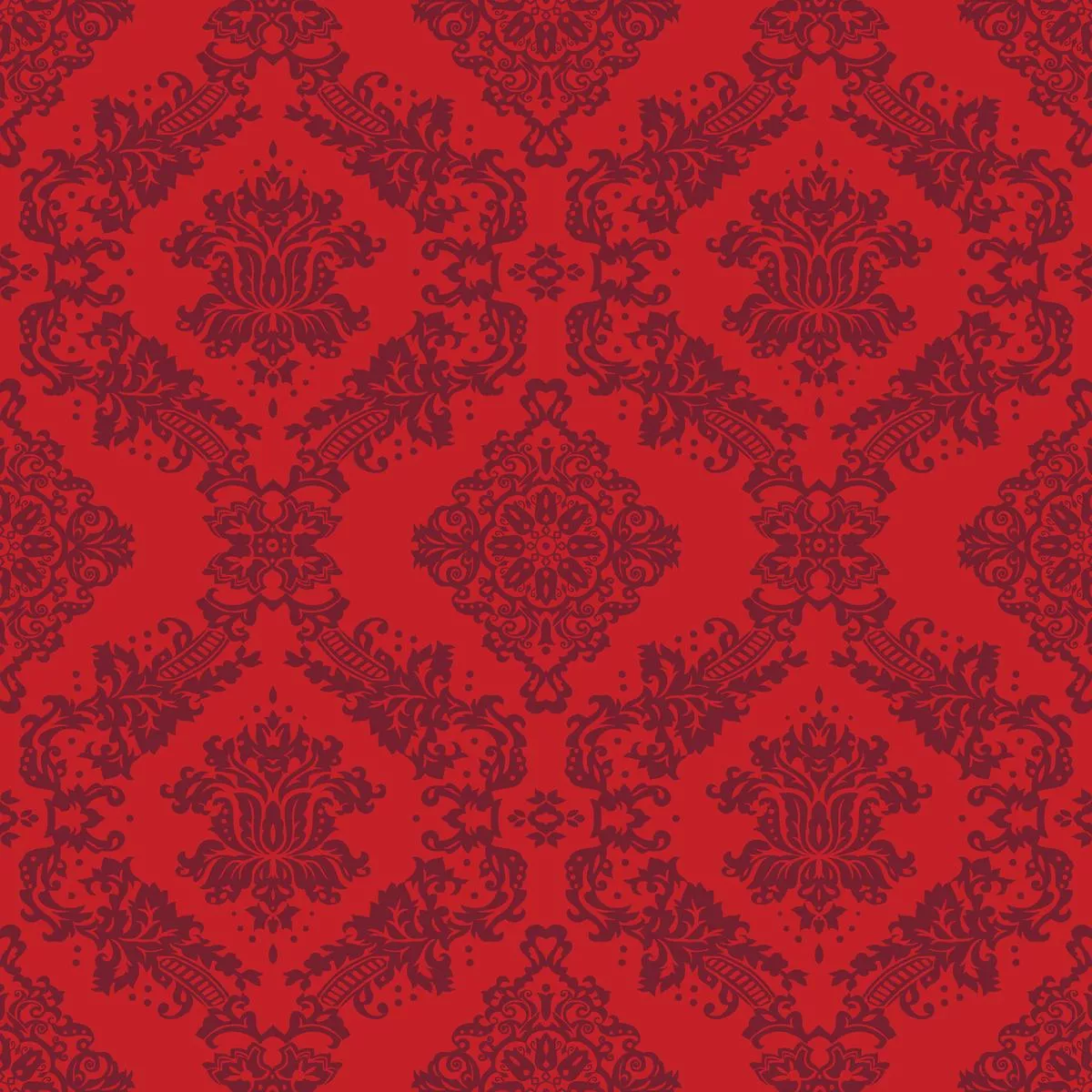 divine-damask-on-berry-red-fabric Divine Damask on Berry Red Fabric