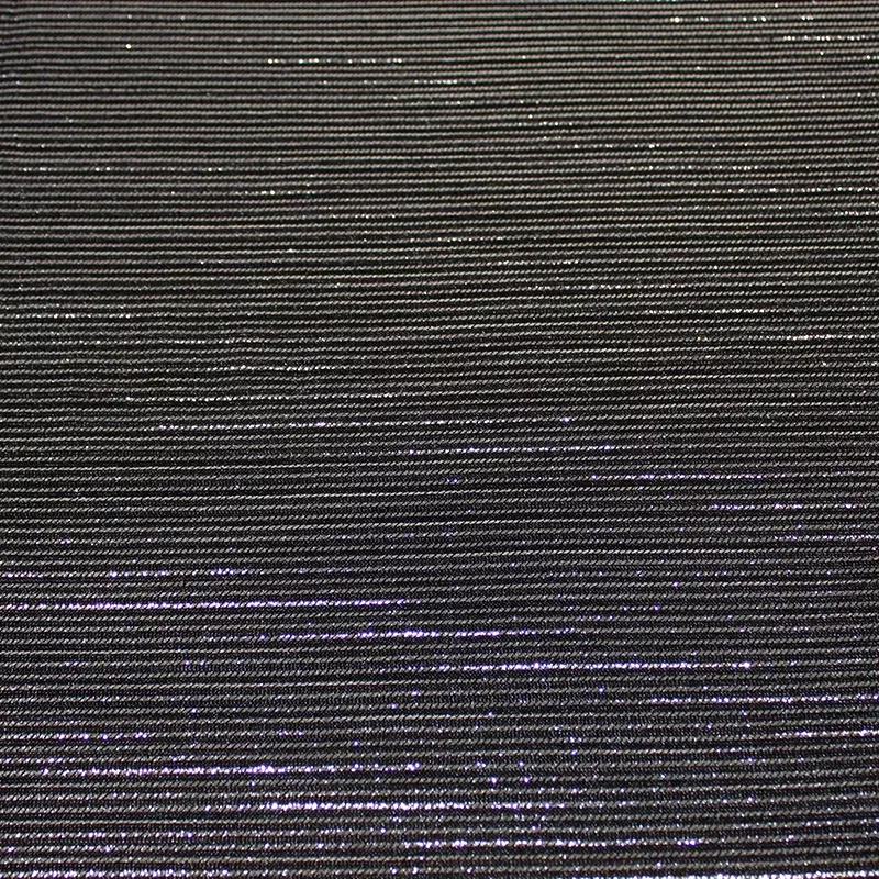 Divine Foil Rib - 57" - 95% Polyester, 5% Elastic