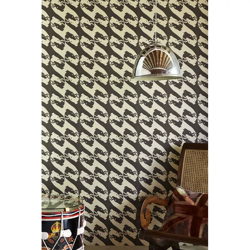 dogs-charcoal-wallcovering The Dogs – Charcoal Wallcovering